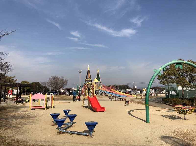 子供の自転車の練習にオススメの京都八幡市の公園 わくわくもんだ